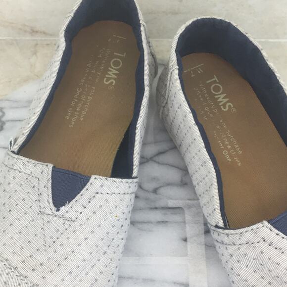 TOMS Vegan Canvas  Flats Women's Size 7 - Picture 7 of 14